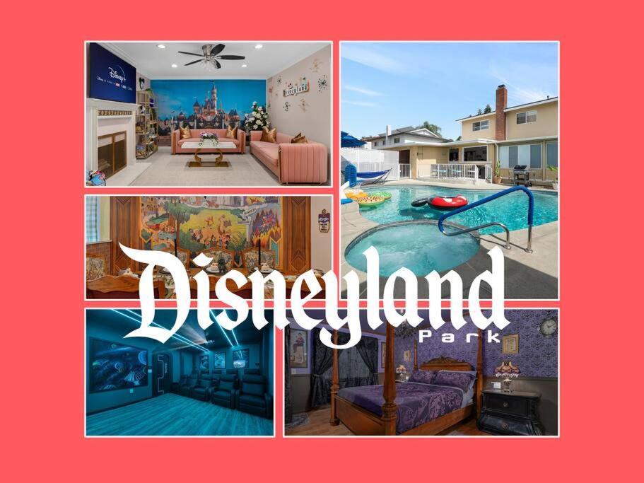 赛普里斯Disneyland Oasis - Heated Pool, Arcade, Theater别墅 外观 照片